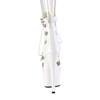 Pleaser - ADORE1013MST Bottes de plateforme, Pole dance chaussures - Blanc Product image